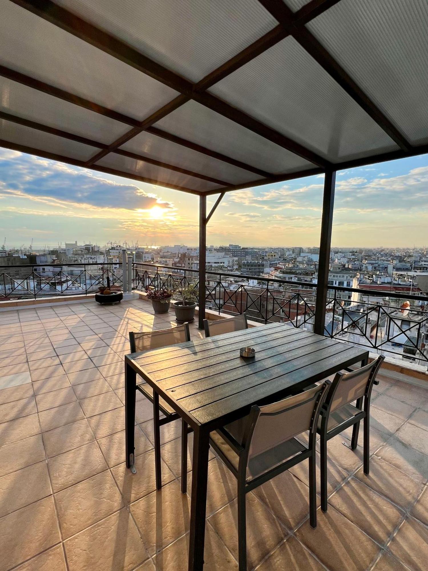 180° Rooftop View Thessaloníki Ngoại thất bức ảnh