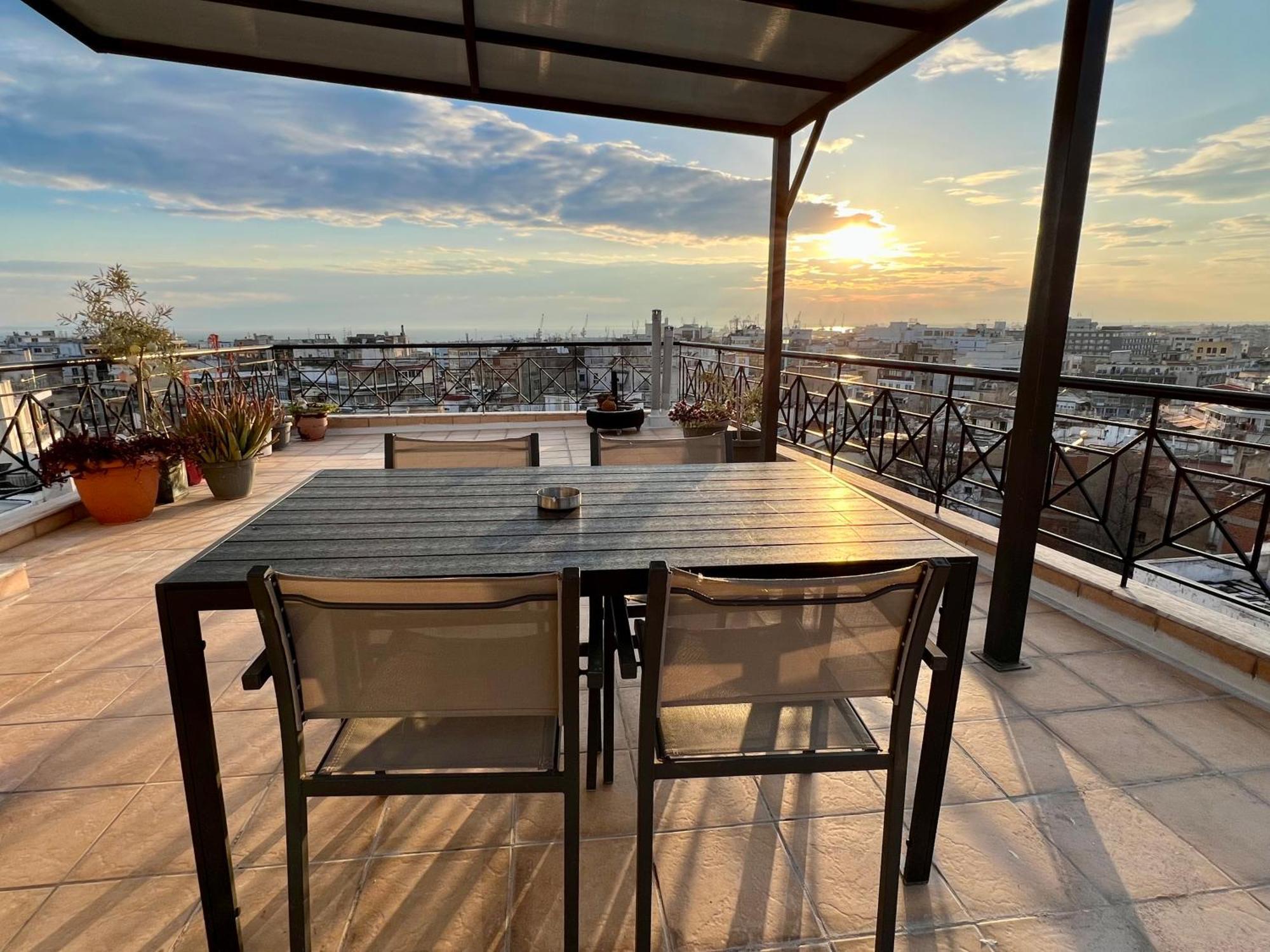 180° Rooftop View Thessaloníki Ngoại thất bức ảnh